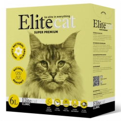 ELITECAT "CLINIC" Наполнитель комкующийся антибактериальный