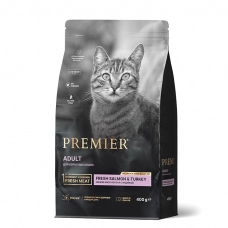 Premier Cat Salmon&Turkey ADULT сухой корм для кошек, индейка и лосось