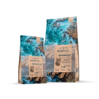 Сухой корм RAWIVAL для взрослых кошек, курица и рыба