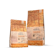 Сухой корм RAWIVAL для собак мелких пород, утка и фазан