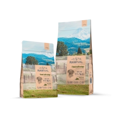 Сухой корм RAWIVAL для собак средних и крупных пород, курица и индейка