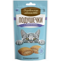 Деревенские лакомства. Подушечки с пюре из краба, 30г