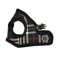 PUPPIA Шлейка для животных DEAN HARNESS B (на липучке), черная