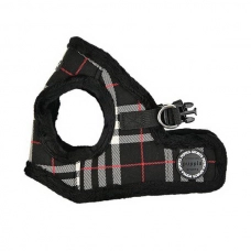 PUPPIA Шлейка для животных DEAN HARNESS B (на липучке), черная