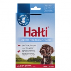 COA Недоуздок для собак "HALTI Optifit Headcollar", черный