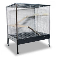 MONTANA Клетка для грызунов "Happy Home 99 A", Antik-Platinum, 99х71х115см