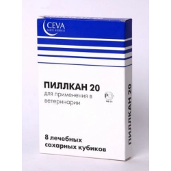 Пиллкан 20 (Сева), уп. 8 сахарных кубиков