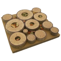 ROSEWOOD Игрушка для грызунов картонная "Лабиринт для лакомств", 30х30см