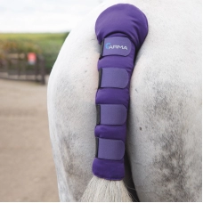 SHIRES ARMA Нахвостник транспортировочный для лошади "Comfort", фиолетовый