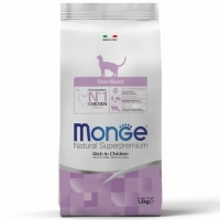 Monge Cat Sterilised корм для стерилизованных кошек 1,5 кг + Мышка-кормушка