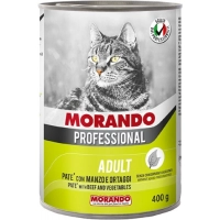 Morando Professional консервы для кошек паштет с Говядиной и овощами