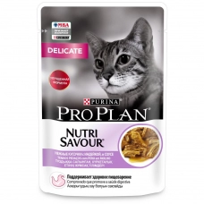 Pro Plan Pouch консервы для стерилизованных кошек индейка