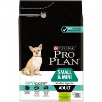 Pro Plan сухой корм для собак мел.пород с чувст.пищеварением ягненок рис