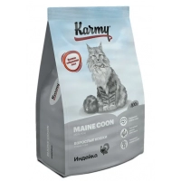 Karmy Maine Coon сухой корм для кошек породы Мейн-кун с индейкой